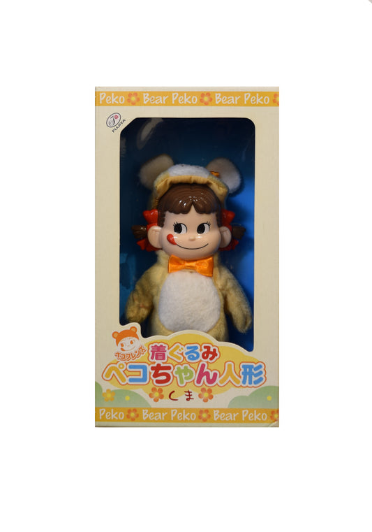 Peko Chan Bear Costume Figurine Toy Vintage